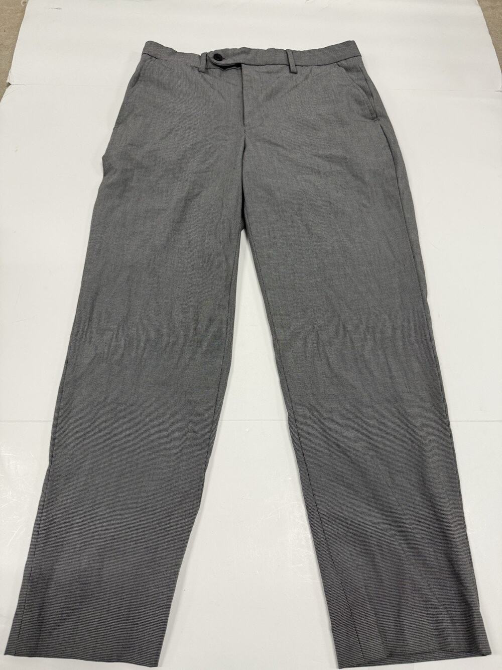 Nautica Dress Pants Womens Size 32w 30L Plaid Stretch Career Classic Trouser